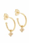 LUMINOUS HOOPS EARRINGS (GOLD VERMEIL)