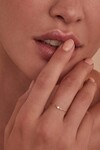SWEET DROPLET DIAMOND RING (14K GOLD)