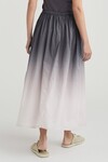 ISA SKIRT (BLACK TEA/MOONSHINE)