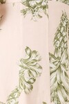 Floral-print Puff Sleeve Mini Dress