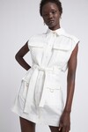 VISTA LINEN UTILITY DRESS (IVORY)