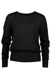 LONG RIB SWEATER (BLACK)