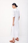 FRIEDA SHIRT DRESS (WHITE)