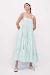 VIOLET TIERED DRESS (MINT)