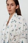 ELENA SHIRT (PETROL BOUQUET)