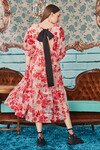 SLEEVE IT ALL TO ME DRESS (RED FLORAL)