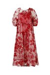 SLEEVE IT ALL TO ME DRESS (RED FLORAL)