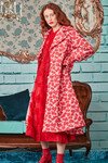 THE SWING OF THINGS COAT (RED FLORAL)