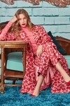 THE SWING OF THINGS COAT (RED FLORAL)