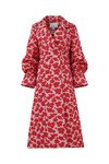 THE SWING OF THINGS COAT (RED FLORAL)
