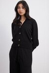 LITTLE MERINO JACKET (BLACK)