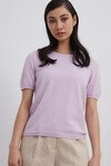 CASHMERE TEE (IRIS)