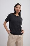 CASHMERE TEE (CARBON)