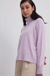 CASHMERE CROPPED SWEATER (IRIS)