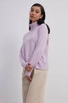 CASHMERE CROPPED SWEATER (IRIS)