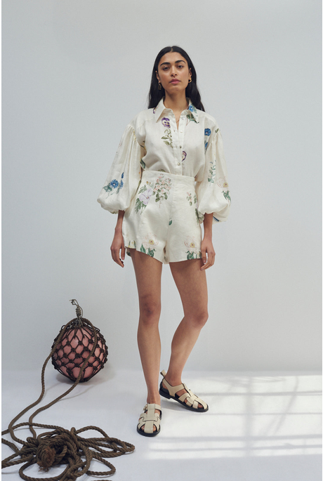 alemais jules floral shirt