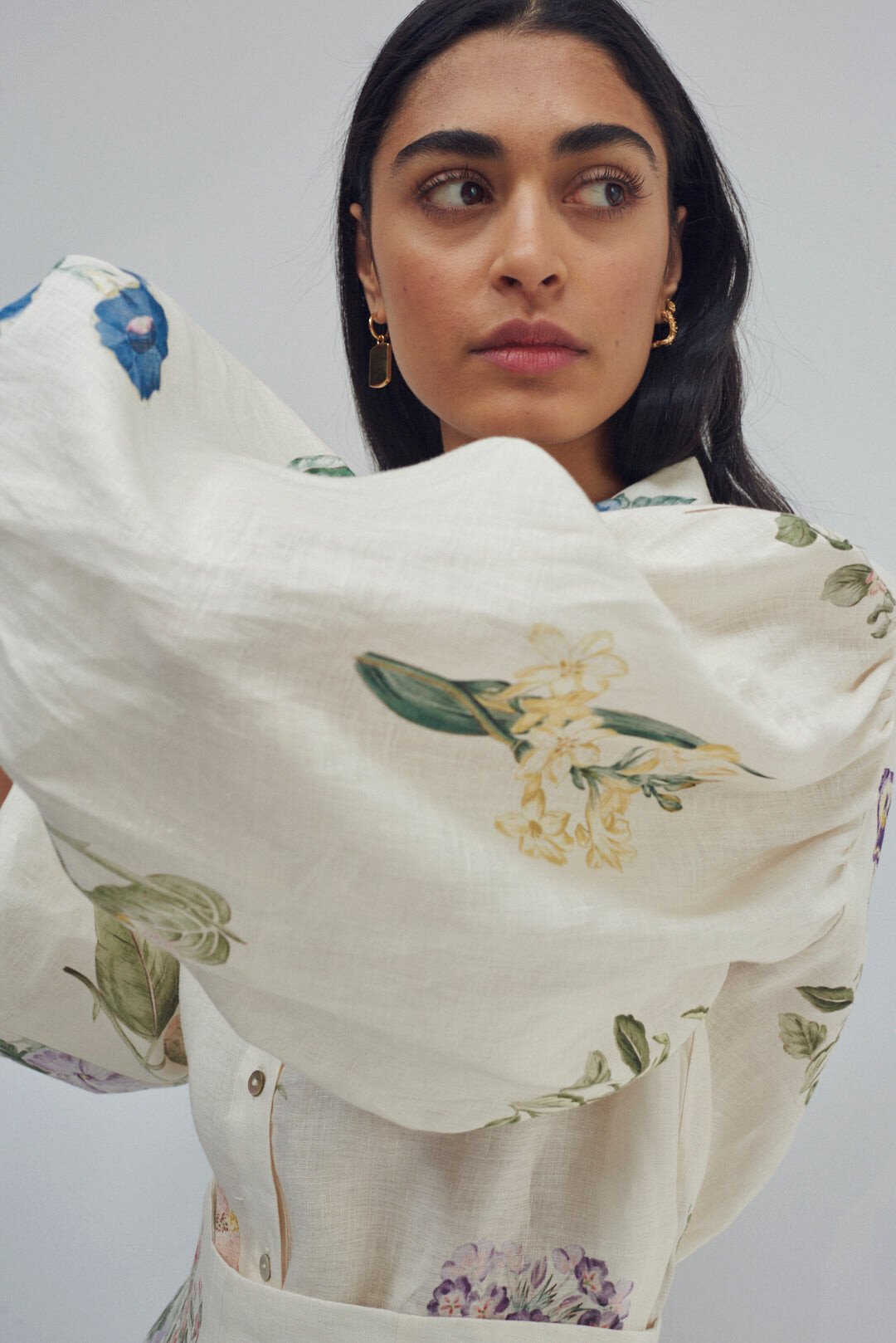 alemais jules floral shirt