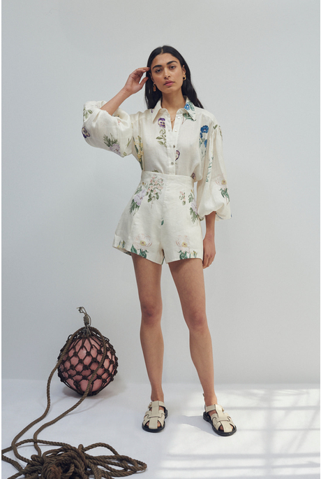 alemais jules floral shirt
