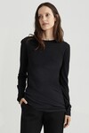 DAVIES LONG SLEEVE TEE (BLACK)