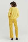 DUSTER CASHMERE SWEATER (YELLOW SPARK)