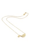 LOTUS AND LITTLE BUDDHA NECKLACE (18K GOLD VERMEIL)