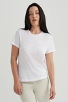 CUBA LINEN TEE (WHITE)