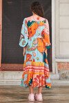 DRESSED TO FRILL DRESS (PAISLEY MULTI)