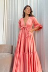 A WINTER'S TALE DRESS (CORAL)