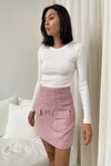 SABLE SKIRT (RASPBERRY)