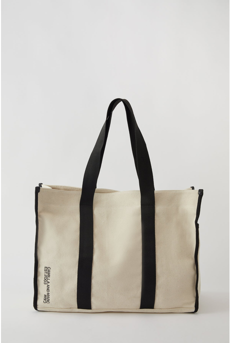 EDDA LANDSCAPE TOTE (NATURAL)