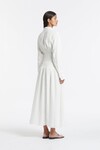 DIANA COLLARED MAXI DRESS (IVORY)