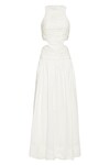 INTROSPECT  CUT OUT MIDI DRESS (IVORY)