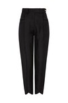 NOVA STEPPED HEM PANT (BLACK)