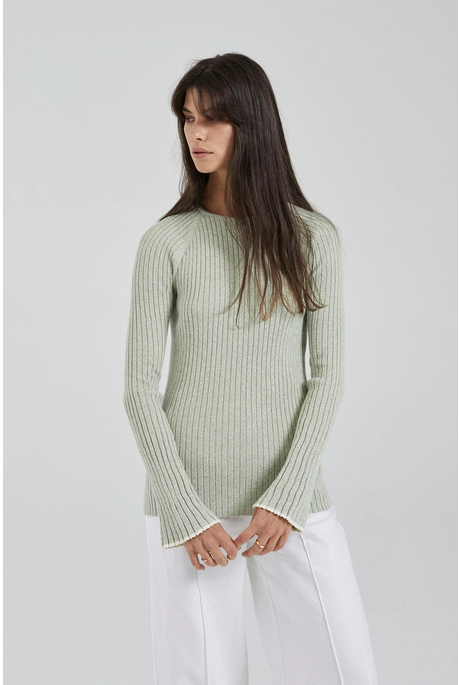 THE THEA TOP (PISTACHIO TWIST)