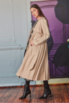 TRENCH QUARTER COAT (CAMEL/VINTAGE)