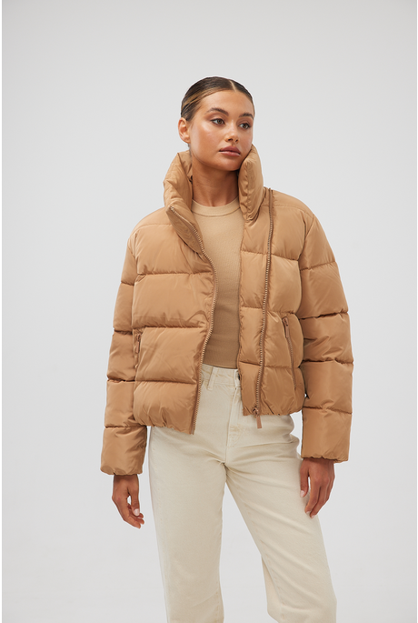 JUPITER PUFFER JACKET (CINNAMON)