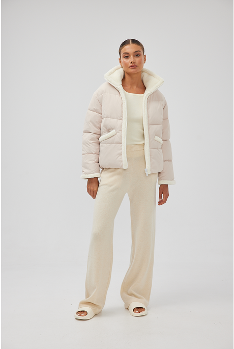 STARLETTE PUFFER JACKET (OATMEAL)