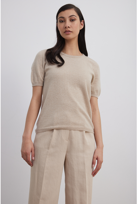 CASHMERE TEE (GINGER)