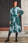 PLEAT ME RIGHT DRESS (GREEN LEAF)