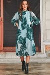 PLEAT ME RIGHT DRESS (GREEN LEAF)