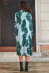 PLEAT ME RIGHT DRESS (GREEN LEAF)