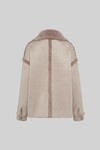 THE MIMI REVERSIBLE JACKET (LIGHT BROWN)