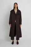 EVANS TRENCH COAT (DARK CHOCOLATE)