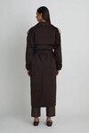 EVANS TRENCH COAT (DARK CHOCOLATE)