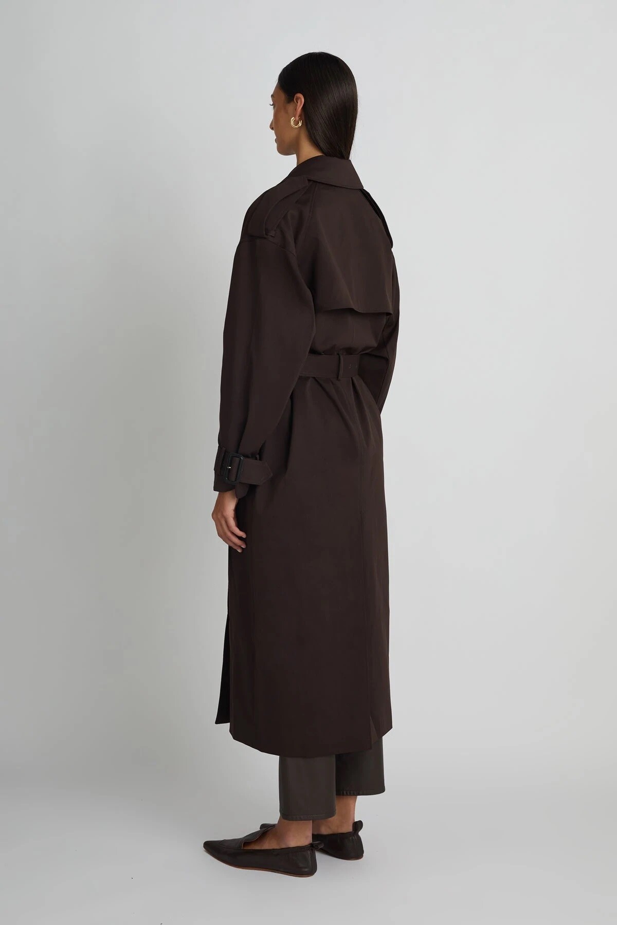 EVANS TRENCH COAT (DARK CHOCOLATE)- CAMILLA AND MARC AUTUMN WINTER 22 ...