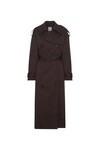 EVANS TRENCH COAT (DARK CHOCOLATE)