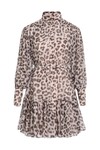 DANCER LANTERN MINI DRESS (LEOPARD)