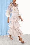 RHYTHMIC BILLOW BLOUSE (CITRUS GARDEN)