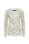 SUPERFINE MERINO PRINT JUMPER (ANIMAL PRINT)