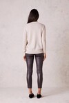 PURE CASHMERE DRAPE CARDIGAN (STONE MARLE)